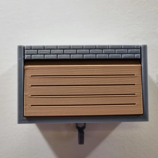 Garage Key Holder with Random OG Hotwheels